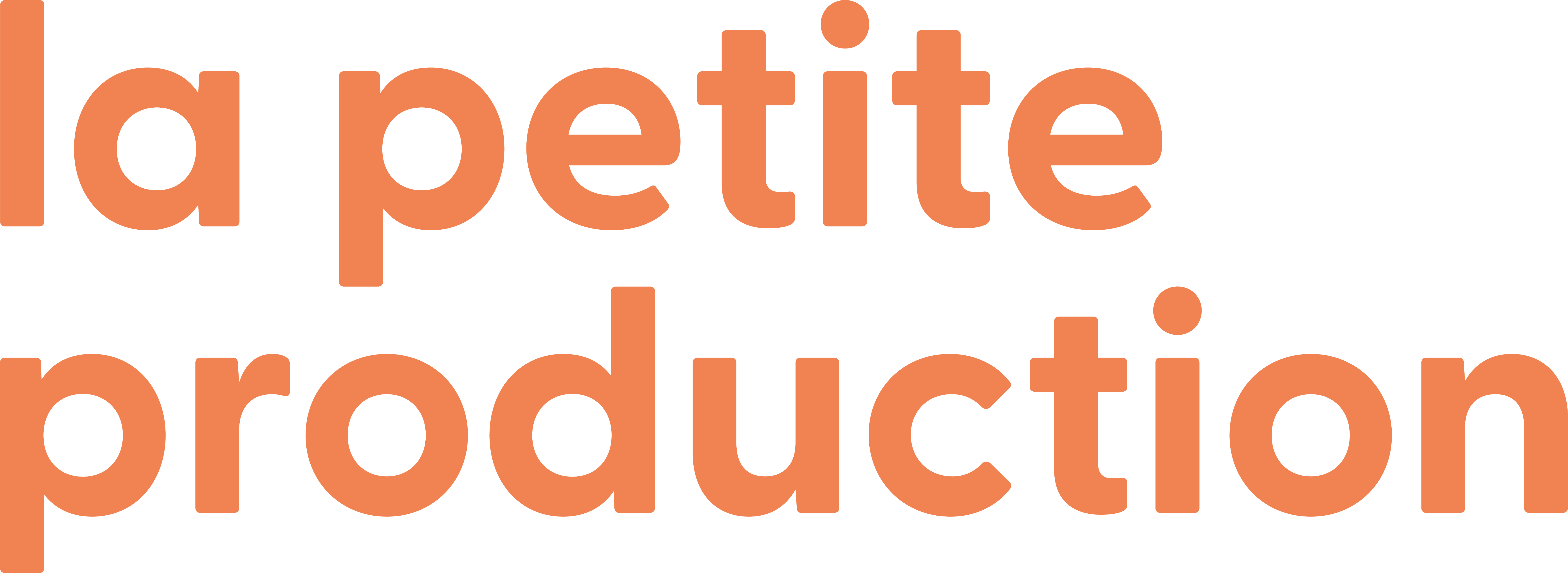 La petite production